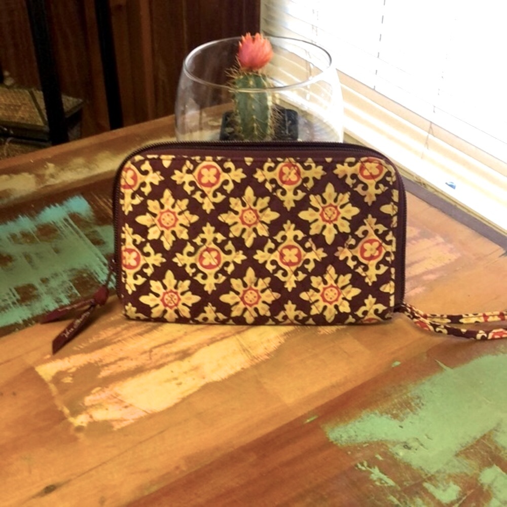 Vera Bradley "FALL" ZIP Wallet. Like New
